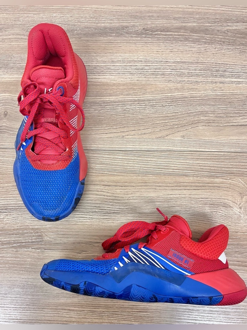 Adidas MARVEL X D.O.N. ISSUE #1 J SPIDERMAN Shoes Size 5